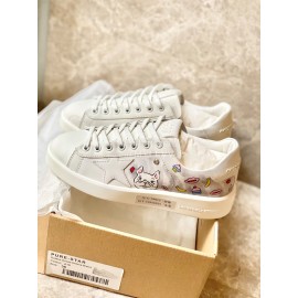 Golden Goose Summer Cute Printed Soft Calf Casual Shoes For Women 
