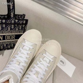 Golden Goose Winter Thick Bottom Lamb Wool Waterproof Boots For Women White