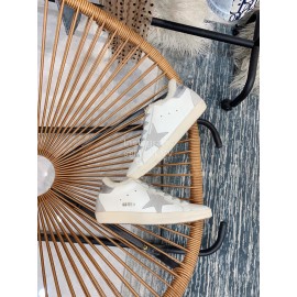 Golden Goose Winter Lamb Wool Calf Leather Casual Shoes For Women 