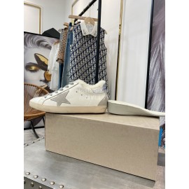 Golden Goose Winter Lamb Wool Calf Leather Casual Shoes For Women 