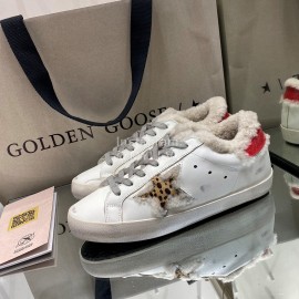 Golden Goose Deluxe Brand Wool Sneakers For Men And Women Red