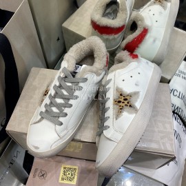 Golden Goose Deluxe Brand Wool Sneakers For Men And Women Red