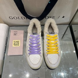Golden Goose Deluxe Brand Wool Lace Up Sneakers For Men And Women