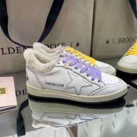 Golden Goose Deluxe Brand Wool Lace Up Sneakers For Men And Women