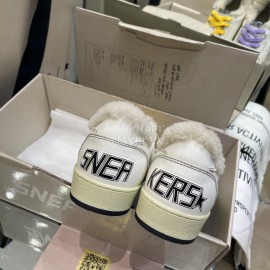 Golden Goose Deluxe Brand Wool Lace Up Sneakers For Men And Women