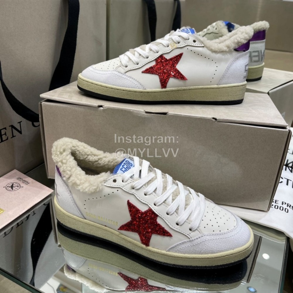 Golden Goose Deluxe Brand Wool Sneakers For Men And Women Purple