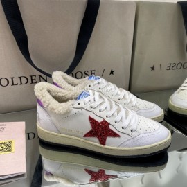 Golden Goose Deluxe Brand Wool Sneakers For Men And Women Purple
