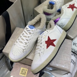 Golden Goose Deluxe Brand Wool Sneakers For Men And Women Purple