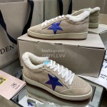 Golden Goose Deluxe Brand Wool Sneakers For Men And Women Beige