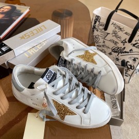 Golden Gse Deluxe Brand Superstar Casual Sneakers For Men And Women Silver
