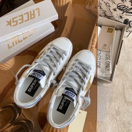 Golden Gse Deluxe Brand Superstar Casual Sneakers For Men And Women Silver