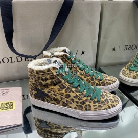 Golden Gse Deluxe Brand Superstar New Wool High Top Sneakers For Men And Women 