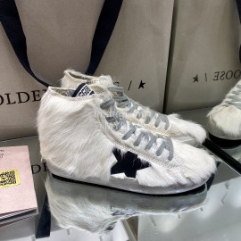 Golden Gse Deluxe Brand Superstar Wool High Top Sneakers For Men And Women 