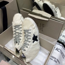 Golden Gse Deluxe Brand Superstar Wool High Top Sneakers For Men And Women 