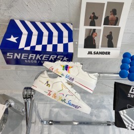 Golden Goose Cowhide Casual Sneakers For Women