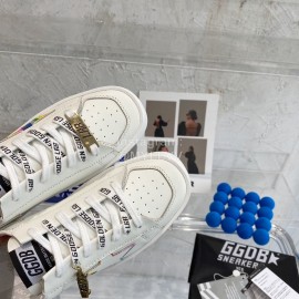 Golden Goose Cowhide Casual Sneakers For Women