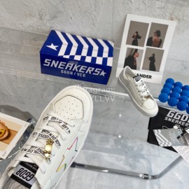 Golden Goose Cowhide Casual Sneakers For Women