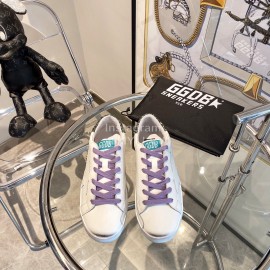 Golden Goose Fashion Bling Bling Sneakers For Women Purple