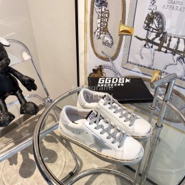 Golden Goose Fashion Bling Bling Sneakers For Women Gray