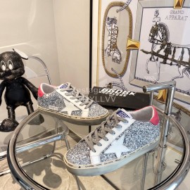 Golden Goose Fashion Bling Bling Sneakers For Women Gray