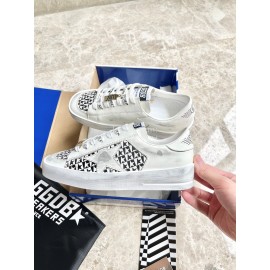 Golden Goose Purestar Mesh Sneakers For Women Black