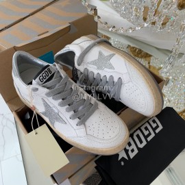 Golden Goose Ballstar Cowhide Casual Sneakers For Men And Women Gray