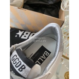 Golden Goose Ballstar Cowhide Casual Sneakers For Men And Women Gray