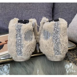 Golden Gse Deluxe Brand Superstar Wool Cowhide High Top Sneakers For Men And Women 