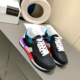 Ghoud Fashion Calf Mesh Casual Sneakers For Women Black