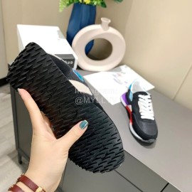 Ghoud Fashion Calf Mesh Casual Sneakers For Women Black