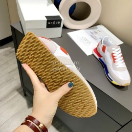 Ghoud Fashion Calf Mesh Casual Sneakers For Women Red