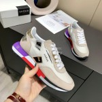 Ghoud Fashion Calf Mesh Casual Sneakers For Women Beige