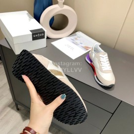 Ghoud Fashion Calf Mesh Casual Sneakers For Women Beige
