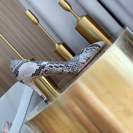 Gianvito Rossi Fashion Embossed Leather Pointed High Heels For Women