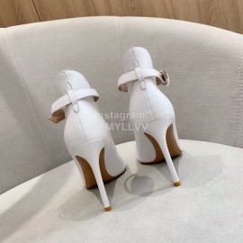 Gianvito Rossi Fashion Sheepskin Stiletto Sandals For Women White