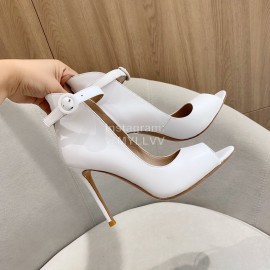 Gianvito Rossi Fashion Sheepskin Stiletto Sandals For Women White