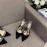 Gianvito Rossi New Pvc Sheepskin Pointed High Heels For Women Black