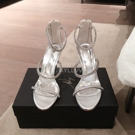 Giuseppe Zanotti Fashion High Heel Sandals For Women Silver