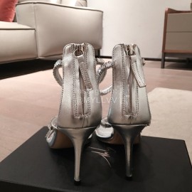 Giuseppe Zanotti Fashion High Heel Sandals For Women Silver