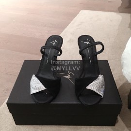 Giuseppe Zanotti Fashion Black High Heel Sandals For Women