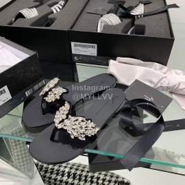 Giuseppe Zanotti New Sheepskin Slippers For Women 