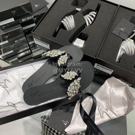 Giuseppe Zanotti New Sheepskin Slippers For Women 