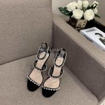 Giuseppe Zanotti Summer New Sheepskin High Heel Sandals For Women 