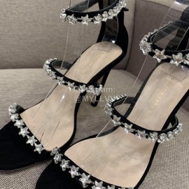 Giuseppe Zanotti Summer New Sheepskin High Heel Sandals For Women 