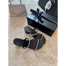 Giuseppe Zanotti Simple Sheepskin High Heel Slippers For Women 