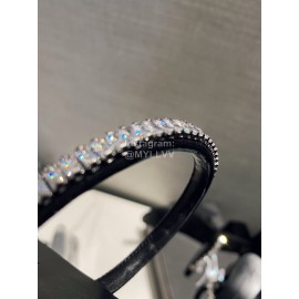 Giuseppe Zanotti Simple Sheepskin Diamond Flat Heel Slippers For Women 