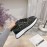 Giuseppe Zanotti Diamond Cowhide Thick Soled Sneakers For Women Black