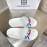 Givenchy Embroidery Logo Leather Slippers For Men And Women White