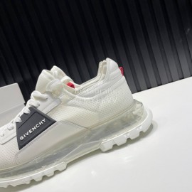 Givenchy White Nylon Air Cushion Running Shoes Sneakers For Men