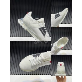Givenchy White Nylon Air Cushion Running Shoes Sneakers For Men